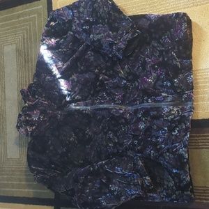 Vintage Rafael Flower Bomber Coat